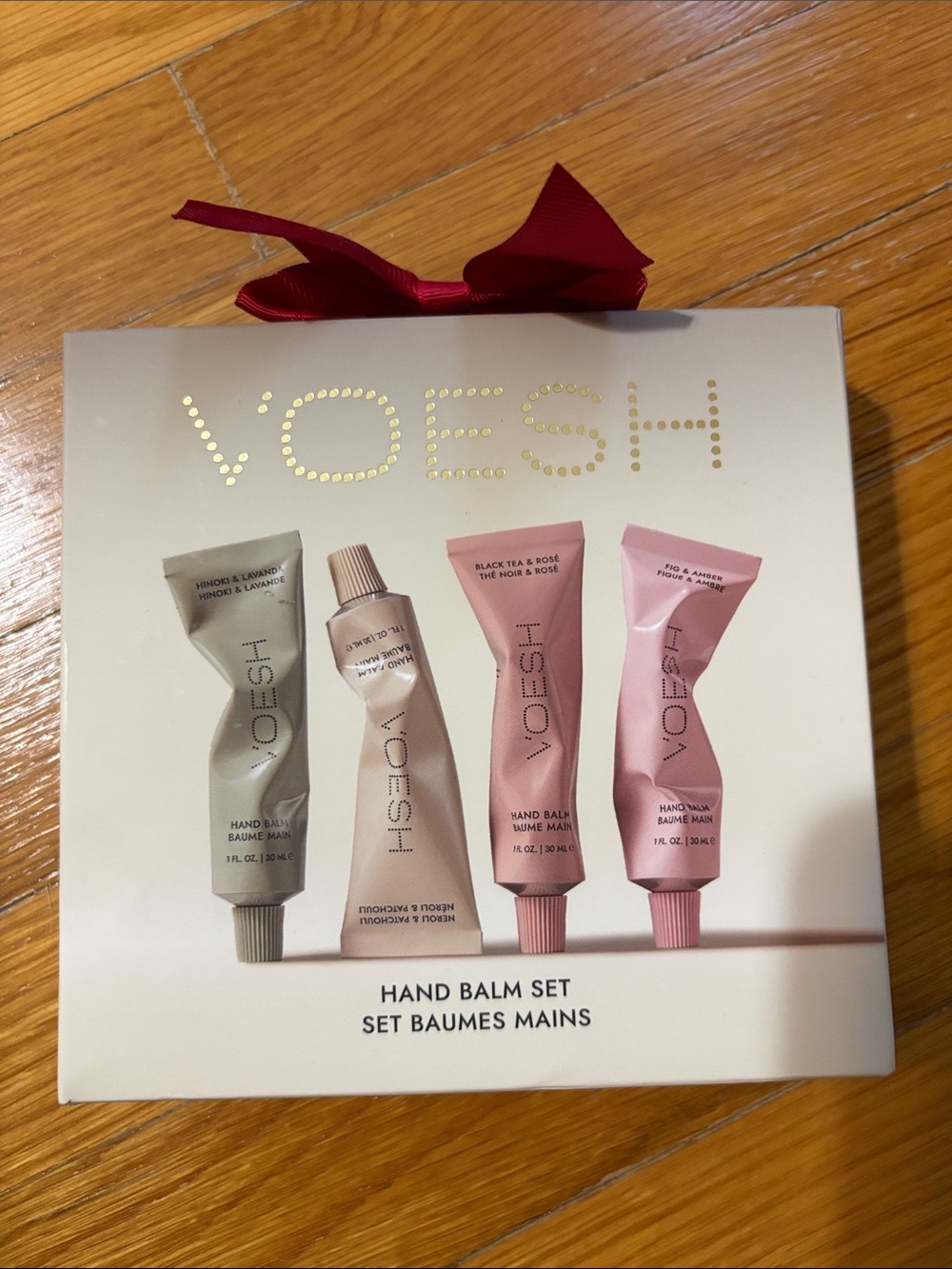VOESH Vegan Hand Balm Gift Set K-Beauty Korean Skincare, Deep Hydration for 24H
